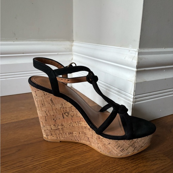 H&M Black strap wedges - Picture 4 of 6